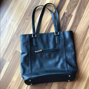 Charming Charlie purse - black with gold accents